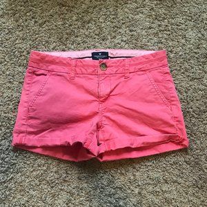 American Eagle Midi Stretch Shorts